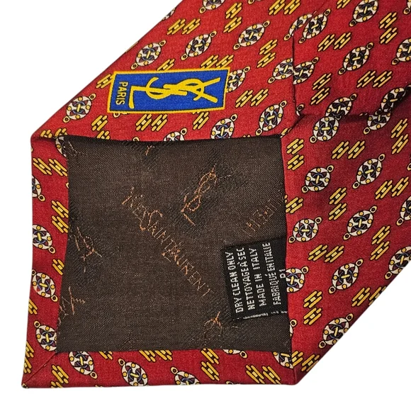 YVES SAINT LAURENT TIE - Picture 4 of 12